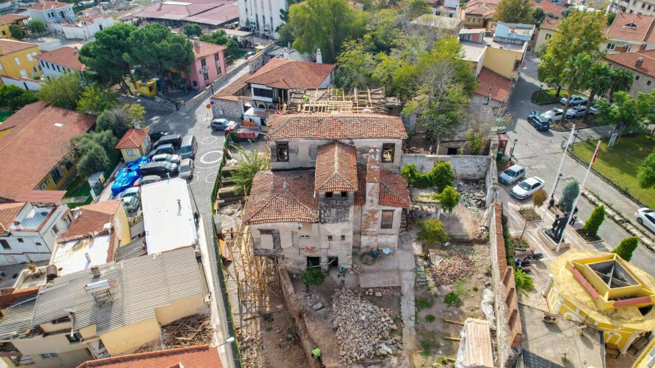 Milas’ın İhtişamlı Konağında Restorasyon Çalışmaları Büyük Oranda Tamamlandı 3